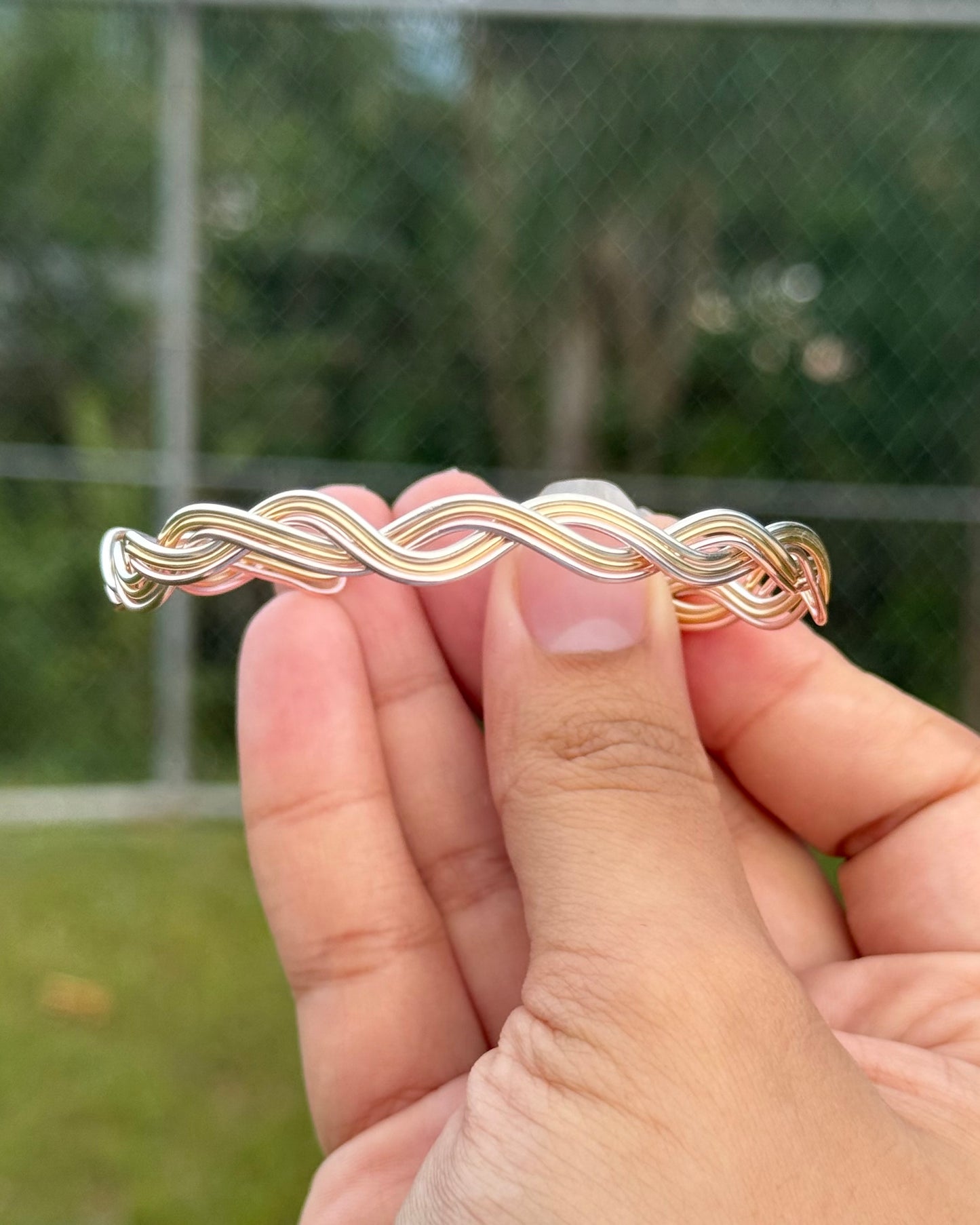 Tri-color bangle