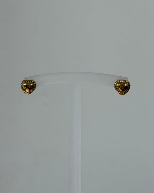 Heart studs