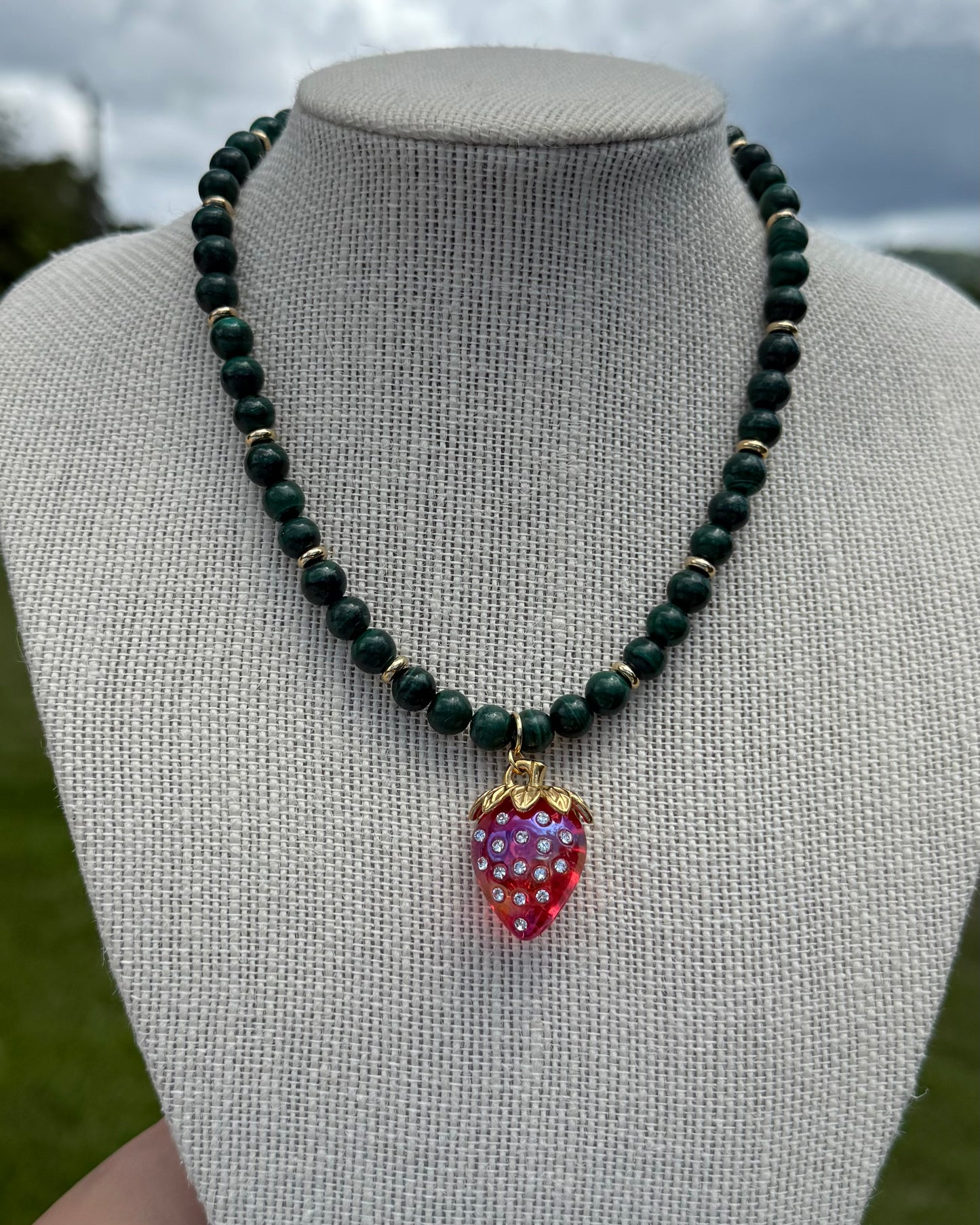 Strawberry Necklace