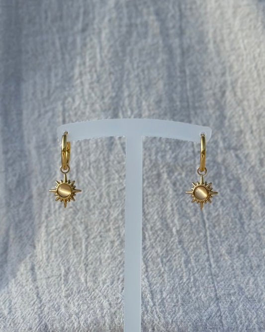 Sun earrings