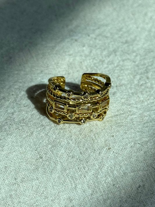 Multiband zirconia ring