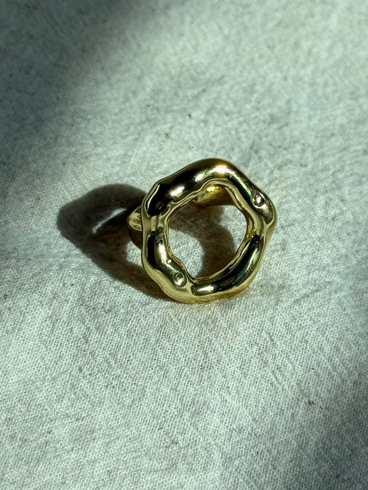 Chunky donut ring