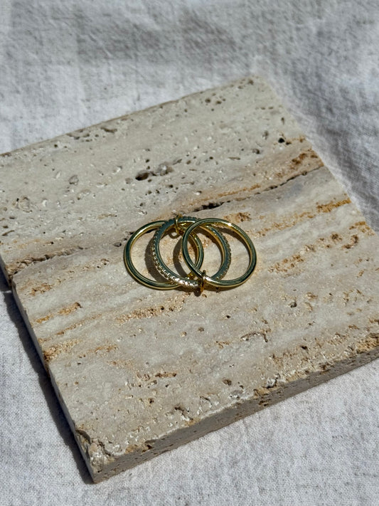 Triple gold ring